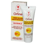 Orfine Écran Solaire Invisible en Crème Opaque Spf50