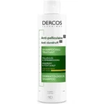 Dercos Anti-Pelliculaire Shampooing Traitant Pellicules et Démangeaisons Cheveux Secs, 200ml