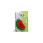 notre bébé anneau en silicone fraise